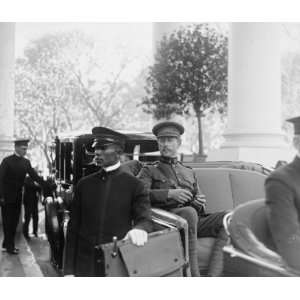  1920 photo King Albert at White House, Washington, D.C 