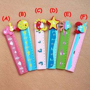 ONE Ocean Marine Wooden Ruler,Kids,Party Favours,STR001  