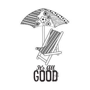   Rubber Stamp Its All Good; 2 Items/Order Arts, Crafts & Sewing