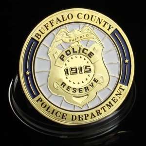    Buffalo Police Department Gold plated Coin 485: Everything Else
