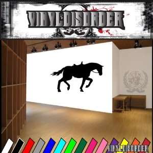  Western Horses Saddled NS004 Vinyl Decal Wall Art Sticker 