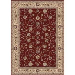  Home Dynamix Area Rugs   Crystal Viscose   N037N RED IVORY 