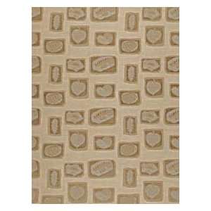  Beacon Hill BH Silk Fossils   Blue Taupe Fabric
