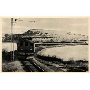   Kiruna Mountain Iron Ore Train   Original Photogravure