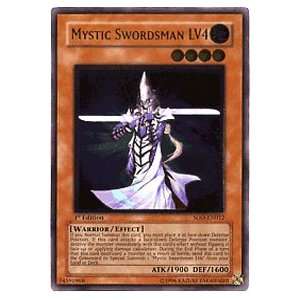   Soul of the Duelist Mystic Swordsman LV4 SOD EN012 Rare Ultimate [Toy