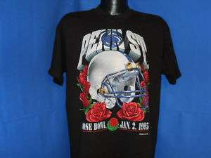 vintage PENN STATE 1995 ROSE BOWL BLACK t shirt LRG L  
