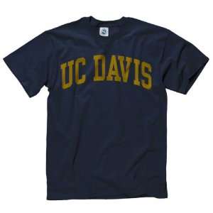  UC Davis Aggies Navy Arch T Shirt