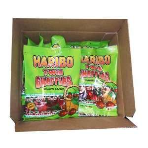 Haribo Gummi Candy, Original Twin Cherries, 5 ounce Bags (Pack of 12)