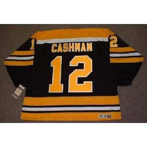  WAYNE CASHMAN Boston Bruins 1974 CCM Vintage Throwback 