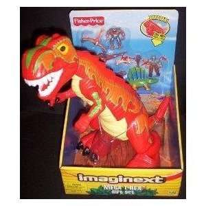  Fisher Price Imaginext Mega T Rex Exclusive GIFT SET: Toys 