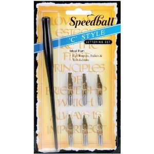    Speedball Calligraphy C Style Lettering Set Arts, Crafts & Sewing