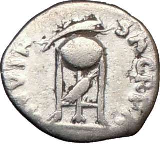   Genuine Authentic Ancient Silver Roman Coin DOLPHIN Tripod Rare  