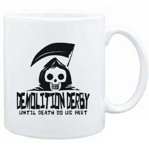  Mug White  Demolition Derby UNTIL DEATH SEPARATE US 