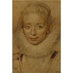  Infanta Isabella by Sir Peter Paul Rubens, 17 x 20 Fine 