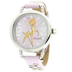 Collectible, Out Of Production Disney Womens Bambi Watch Sparkling CZ 