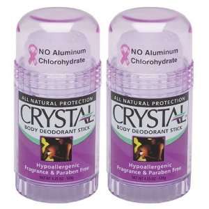   Body CS Twin   2 Crystal Stick Body Deodorants