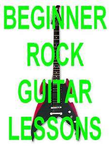 Learn Beginner Electric Rock Guitar DVD Lessons Vol. 1  