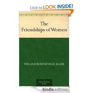   of Women William Rounseville Alger  Kindle Store