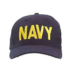 Rothco Navy NAVY Supreme Low Profile Insignia Cap: Sports 