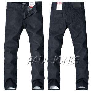   Trendy Casual Slim Fit style Denim Jeans Trousers normal dress 7Size