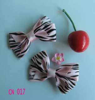   TODDLE HAIR BOW CLIP LEOPARD BUTTERFLY ALLIGATOR CLIP HAIRPIN  