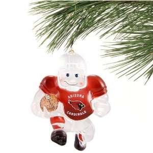  Arizona Cardinals Acrylic Holiday Ornament Sports 