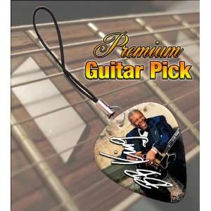  BB King Premium Guitar Pick Phone Charm: Musical 