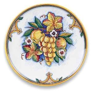  Handmade Bianco Fresco Round Serving Platter From Italy 