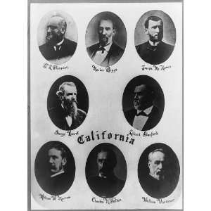   California 50th Congress,Thompson,Biggs,J McKenna 1887