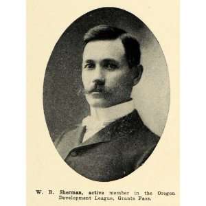  1905 Print W B Sherman Oregon Development League Grants 