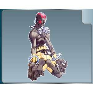  DHALISM Floating from Street Fighter vinyl decal sticker 6 
