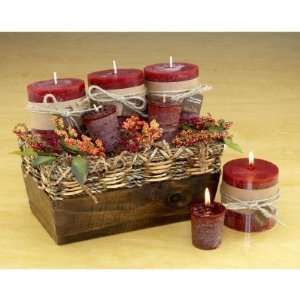 Thoughts of You Candle Basket:  Grocery & Gourmet Food