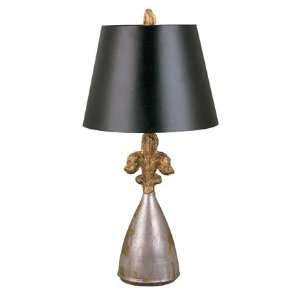  Rodrigue Table Lamp in Gold & Silver Finish