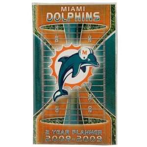  Miami Dolphins 2 Year Pocket Planner/Calendar