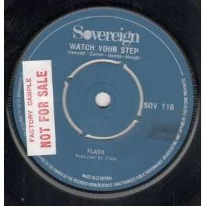   INCH (7 VINYL 45) UK SOVEREIGN 1973 FLASH (ROCK/PROG GROUP) Music