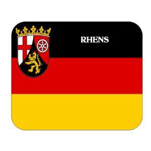  Rhineland Palatinate (Rheinland Pfalz), Rhens Mouse Pad 