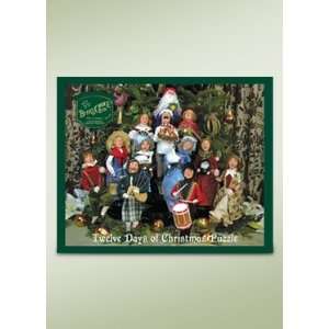Byers Choice Twelve Days of Christmas Carolers Puzzle  