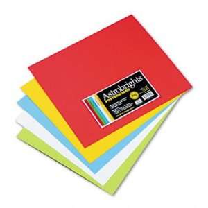   Board, 14 x 12, Five Assorted Colors, 50/Carton 