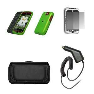  HTC myTouch 3G Slide Premium Black Leather Carrying Case 