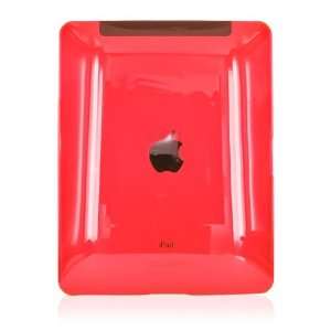  for Apple iPad Hard Back Case Cover CLEAR RED