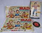 Mad Alfred E. Neuman Hobby Kit, 2 Mad Magazine board games, Its a Gas 