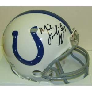  Mike Vanderjagt Signed Colts Mini Helmet: Everything Else