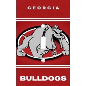  Georgia Bulldogs Light Switch Cover Plate 