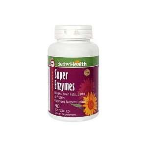  Better Health Super Enzymes 90 Capsules Health & Personal 