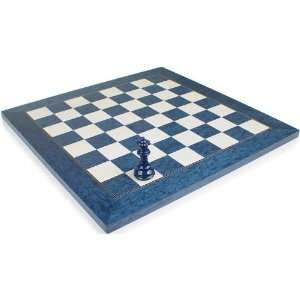   Burl & Erable High Gloss Deluxe Chess Board   2 Squares: Toys & Games