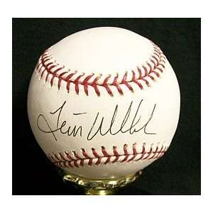 Tim Wallach Autographed Baseball   Autographed Baseballs  