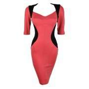 TFNC Miki Midi Curved Contour Pencil Dress BNWTs RRP £40 New for S/S 