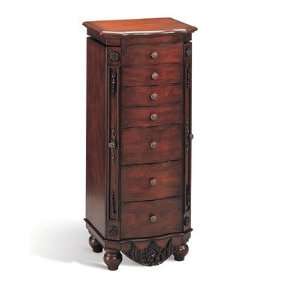  Warden 38 Jewelry Armoire in Antique Cherry