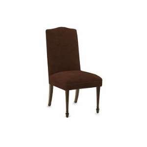   Morgan Side Chair, Tuscan Leather, Chocolate, Dark Walnut: Kitchen