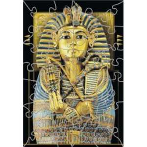 King Tut Wooden Jigsaw Puzzle   5 Inches: Toys & Games